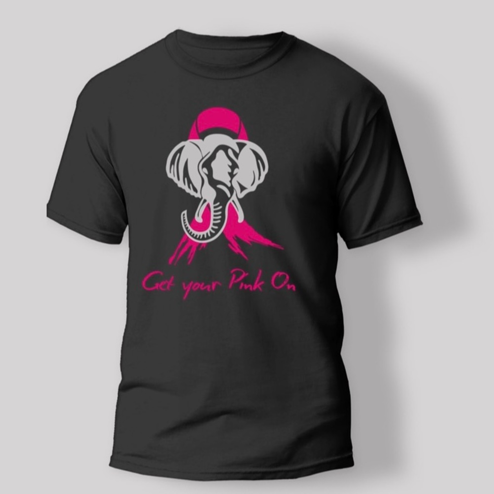 Creshendo breast cancer awareness t shirts.